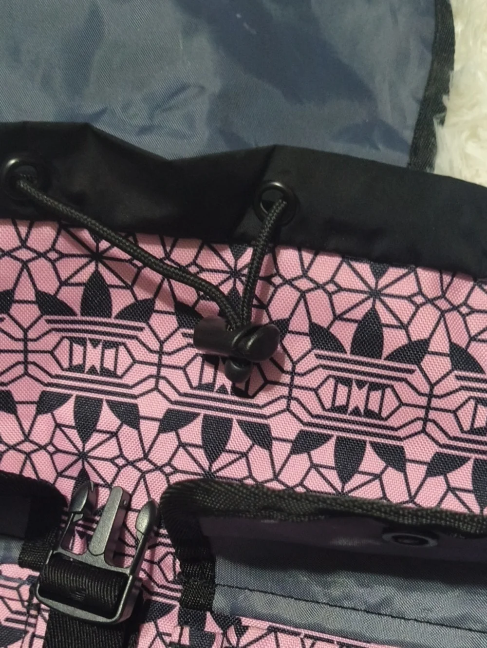 Adidas Purple And Black Backpack - Picture 3 of 4